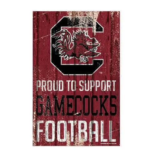  South Carolina Gamecocks 11x17 Wood Sign Proud to Support -  ToylandEU™