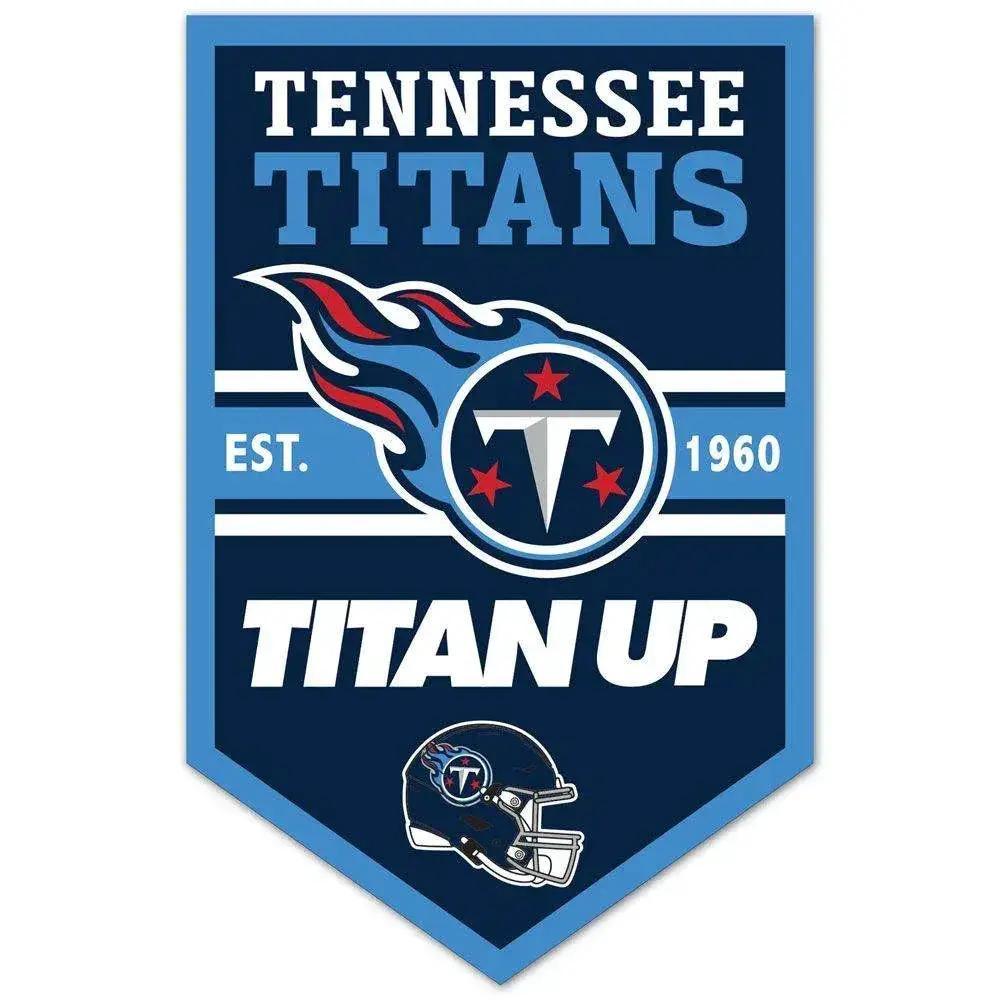  Tennessee Titans Sign 11x17 Wood Chevron Wall Decor -  ToylandEU™