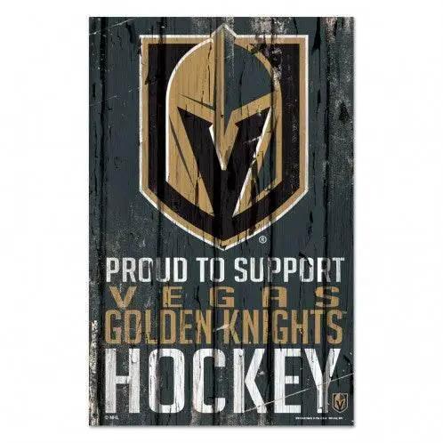  Vegas Golden Knights Wood Sign 11x17 Proud to Support -  ToylandEU™