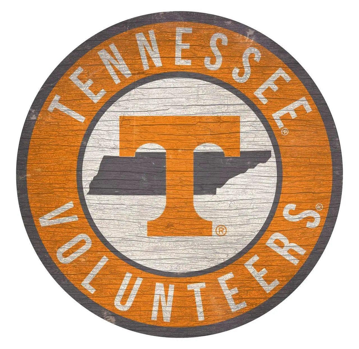  Tennessee Volunteers Wood Round Sign 12 Inch State Design -  ToylandEU™
