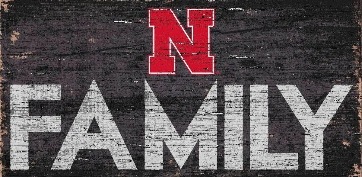  Nebraska Cornhuskers Wood Sign 12x6 Family Design Decor -  ToylandEU™
