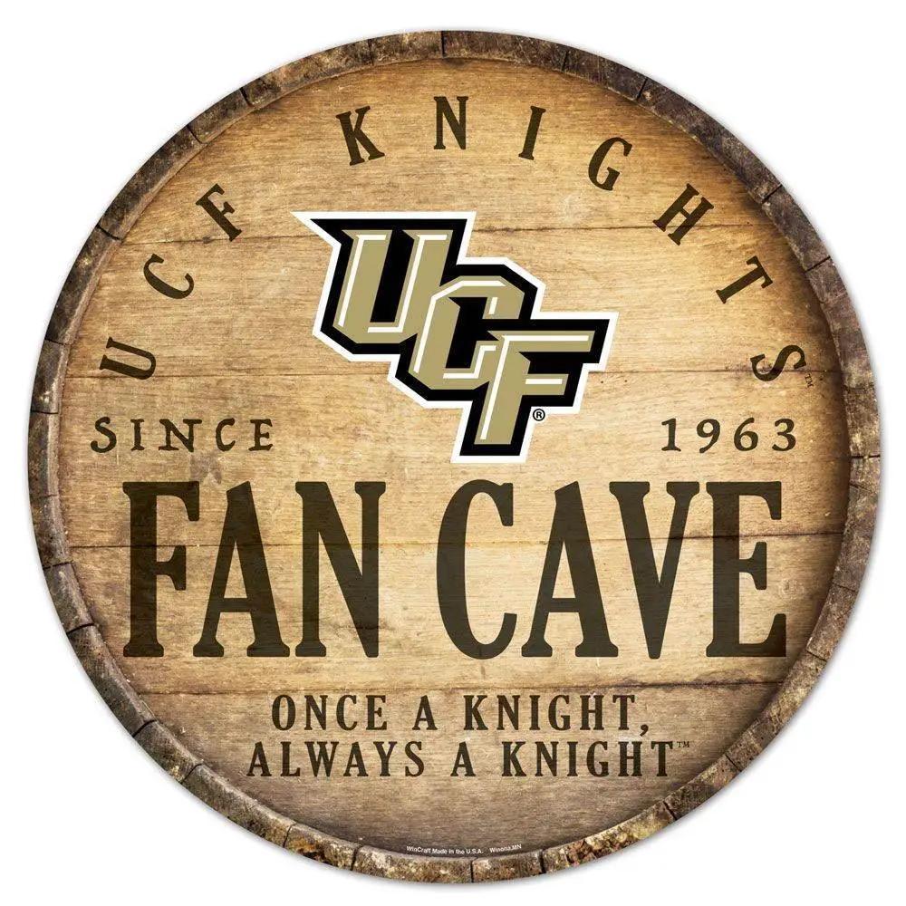  Central Florida Knights Wood Sign 14 Inch Round Barrel Top -  ToylandEU™