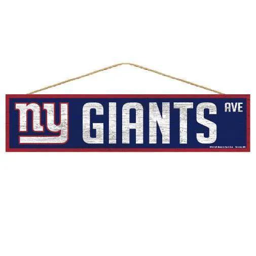  New York Giants Wood Sign 4x17 Inch Team Logo Wincraft -  ToylandEU™