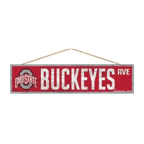  Ohio State Buckeyes Wood Avenue Sign 4x17 Inch Wincraft -  ToylandEU™