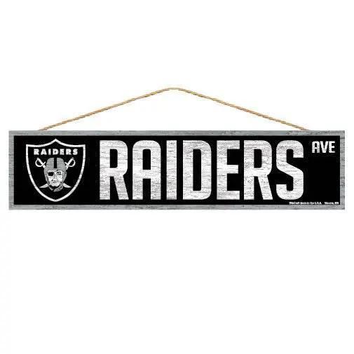 Las Vegas Raiders Wood Sign 4x17 Avenue Design Wall -  ToylandEU™