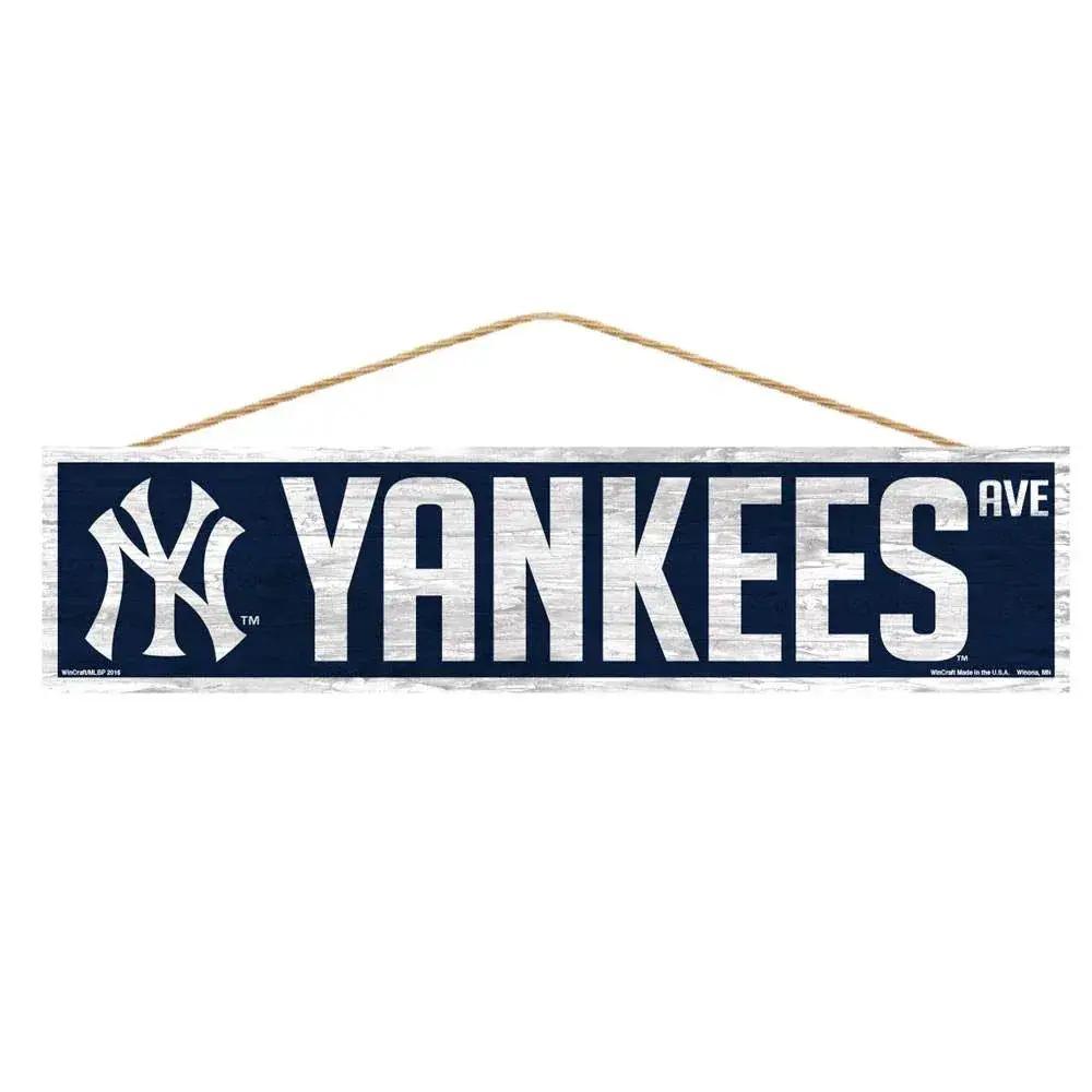  New York Yankees Sign 4x17 Wood Avenue Design Wincraft -  ToylandEU™