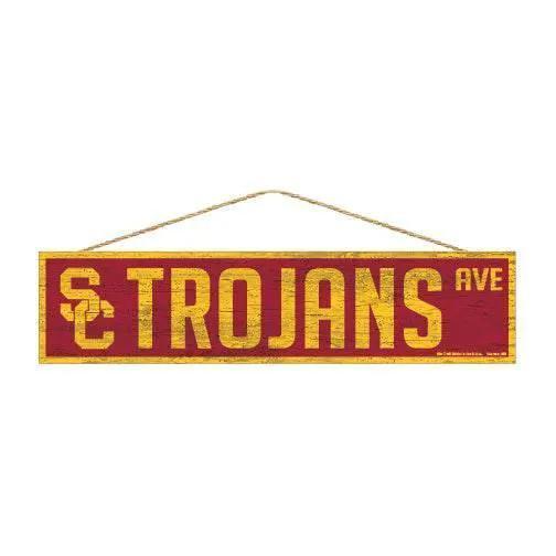  USC Trojans 4x17 Wood Avenue Sign Decorated With Team Logo -  ToylandEU™
