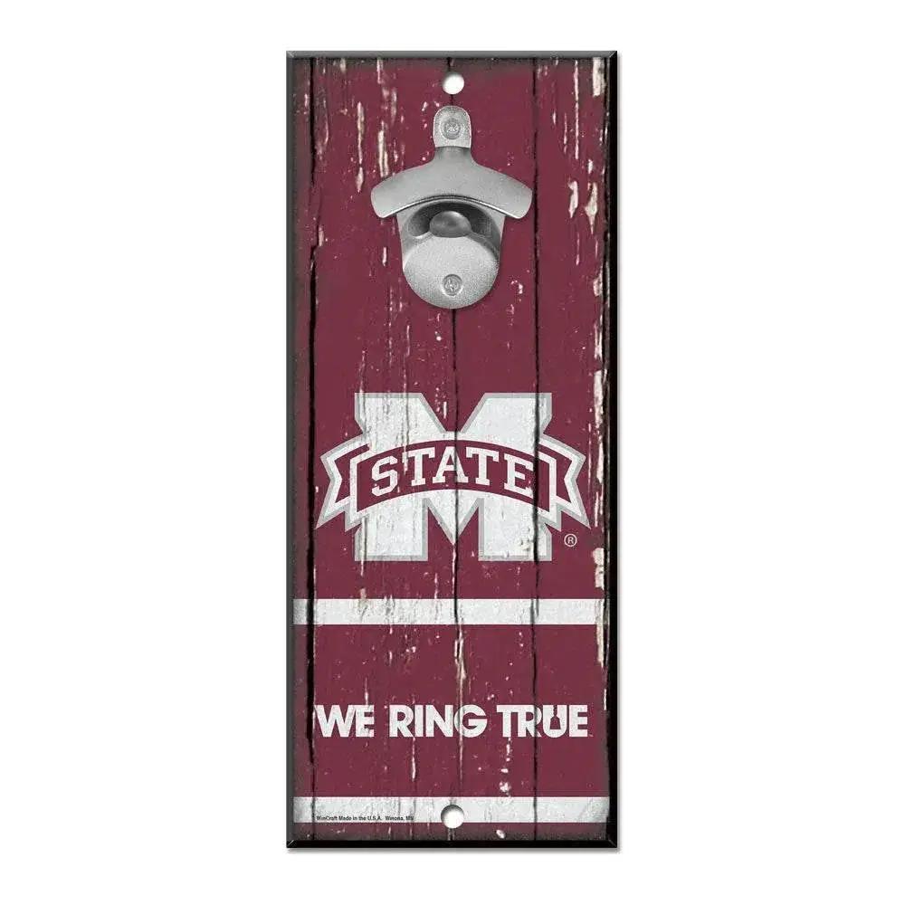  Mississippi State Bulldogs Wood Sign 5x11 Bottle Opener -  ToylandEU™