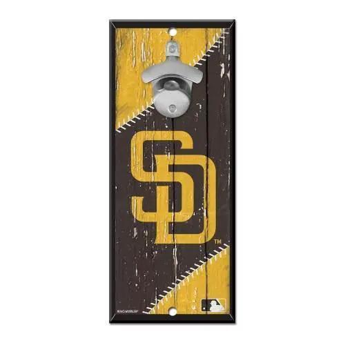  San Diego Padres Wood Sign 5x11 Bottle Opener USA Made -  ToylandEU™