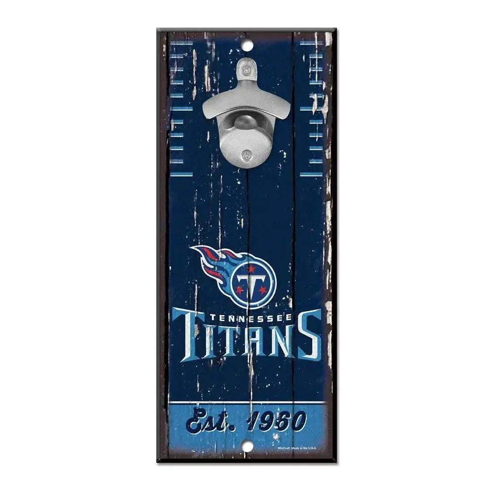  Tennessee Titans Wooden Sign Bottle Opener 5x11 Vintage -  ToylandEU™