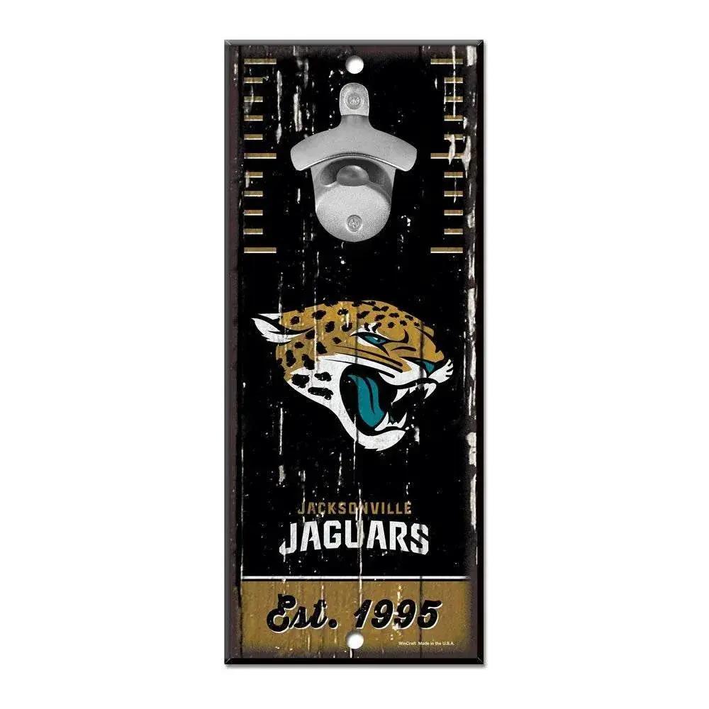  Jacksonville Jaguars Wood Sign Bottle Opener 5x11 Inches -  ToylandEU™