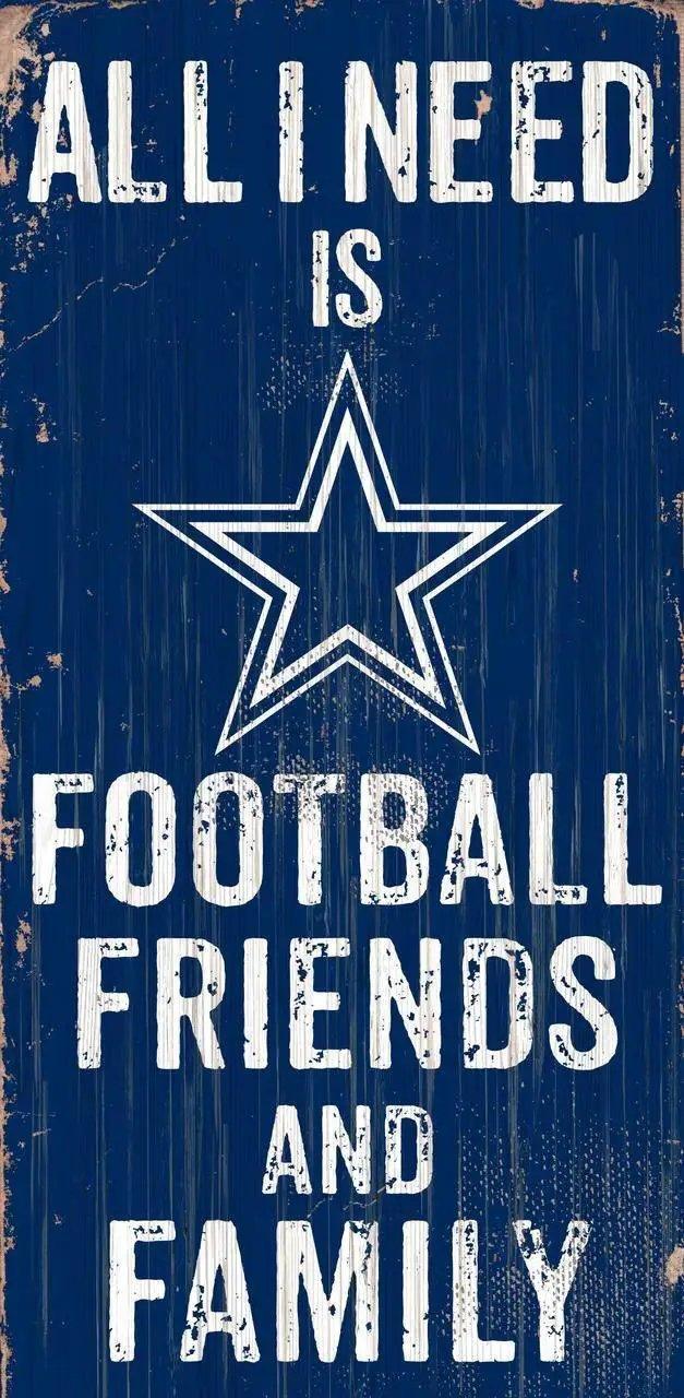  Dallas Cowboys Wood Sign 6x12 Friends And Family Design -  ToylandEU™