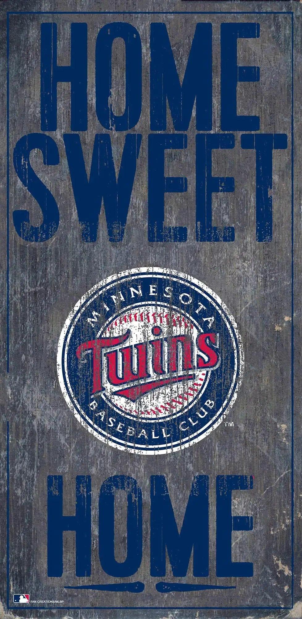  Minnesota Twins Wood Sign 6x12 Home Sweet Home Decor -  ToylandEU™