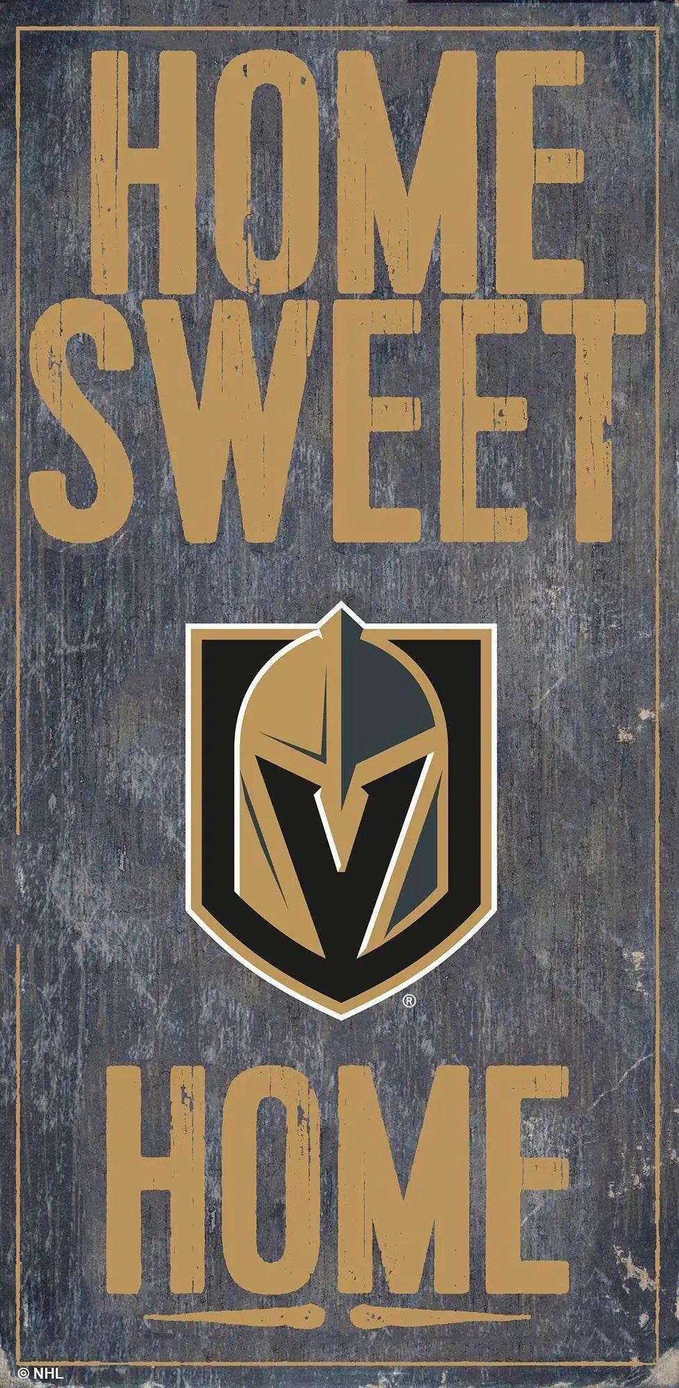  Vegas Golden Knights Home Sweet Home Wood Sign 6x12 -  ToylandEU™