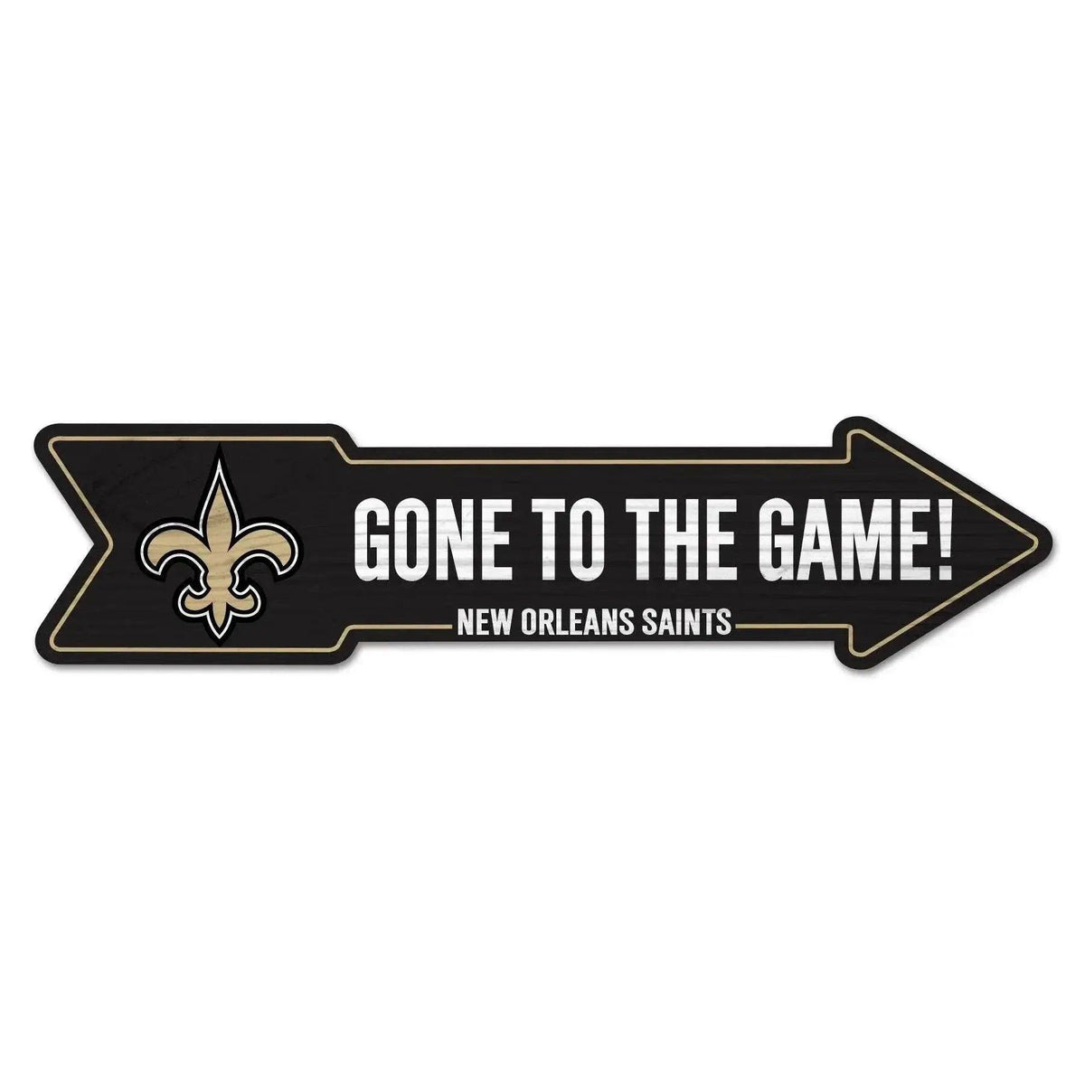  New Orleans Saints Sign 6x24 Inch Wood Arrow For Fans -  ToylandEU™