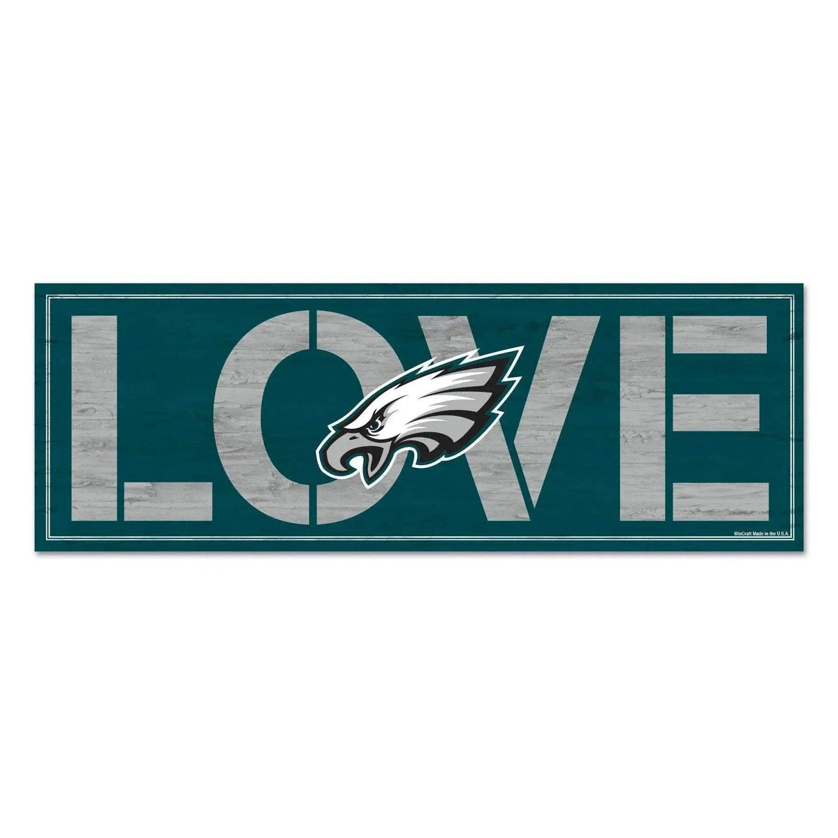  Philadelphia Eagles Wooden Sign 8x23 Love Team Decor Gift -  ToylandEU™