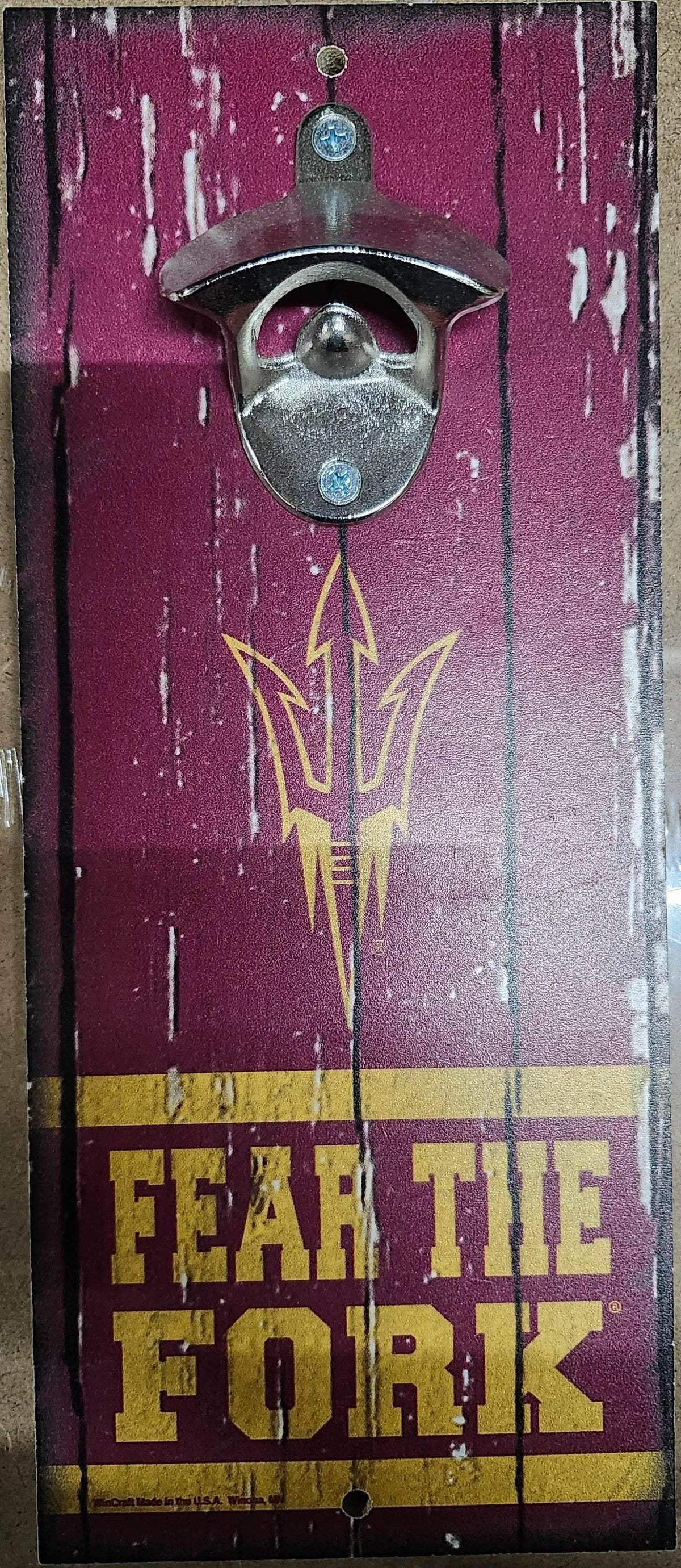  Arizona State Sun Devils Retro Wood Sign With Bottle Opener -  ToylandEU™