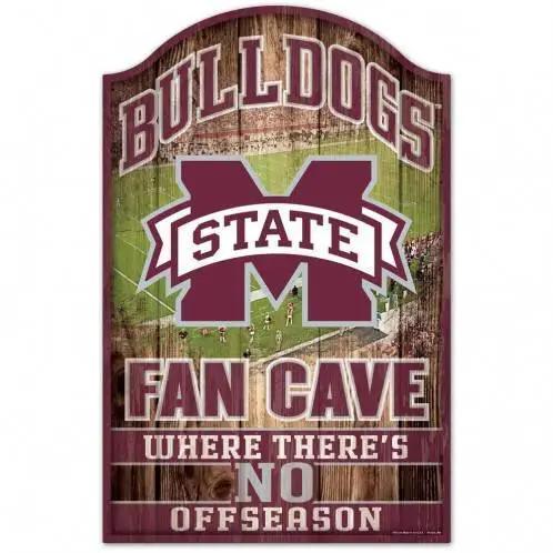  Mississippi State Bulldogs Sign 11x17 Wood Fan Cave Decor -  ToylandEU™