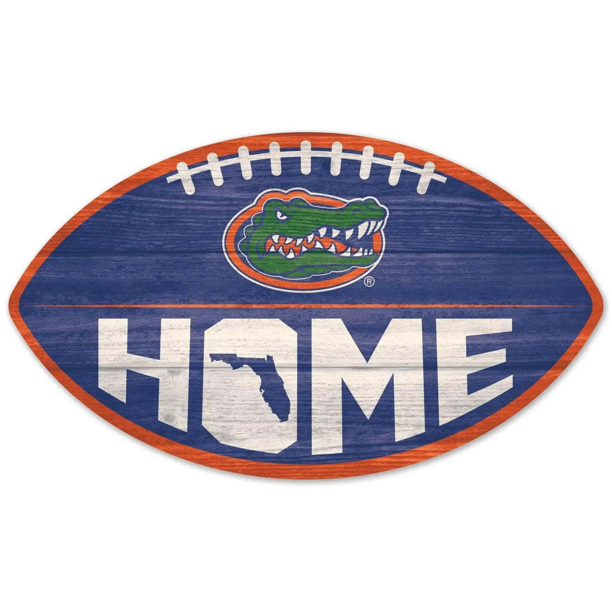  Florida Gators Wooden Football Shape Sign Decor Wall Art -  ToylandEU™
