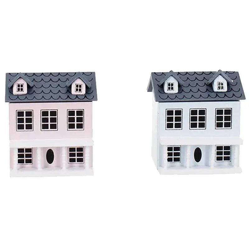  Wooden 12 Scale Dollhouse Villa Handcrafted Decor -  ToylandEU™