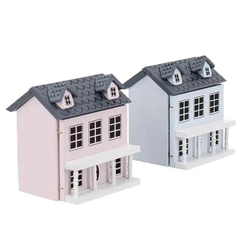  Wooden 12 Scale Dollhouse Villa Handcrafted Decor -  ToylandEU™