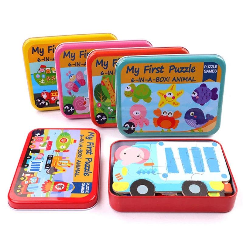  Wooden 3D Puzzle | Cartoon Traffic Theme | Toylandeu™ 