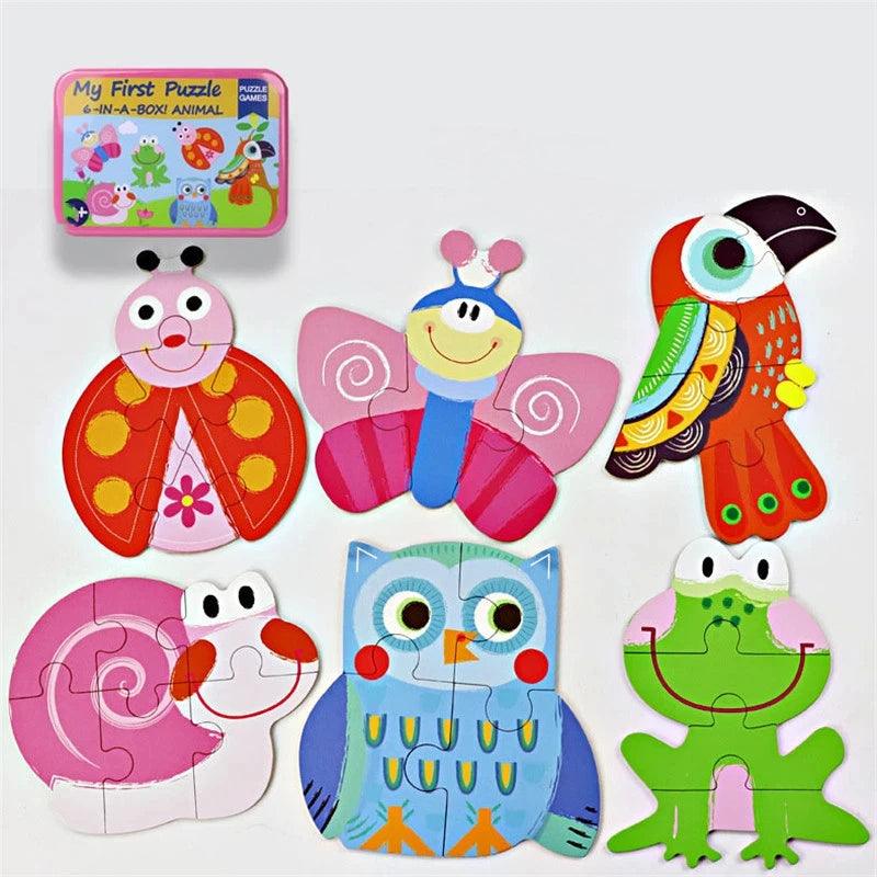  Wooden 3D Puzzle | Cartoon Traffic Theme | Toylandeu™ 