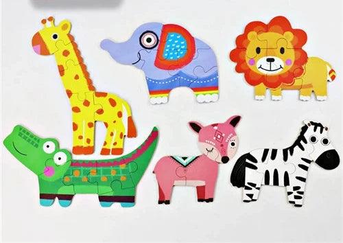  Wooden 3D Puzzle | Cartoon Traffic Theme | Toylandeu™ 