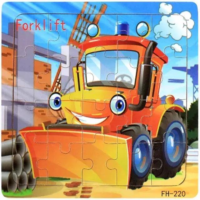  Wooden 3D Puzzle For Kids Ages 3 6 Animals CE Certified -  ToylandEU™