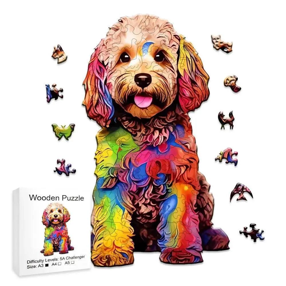 Wooden Animal-Shaped Jigsaw Puzzles for All Ages – Unique A3 Family Game Experience -  ToylandEU™