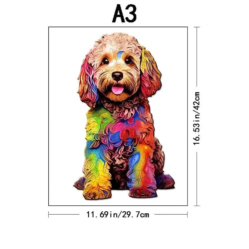  Wooden Animal-Shaped Jigsaw Puzzles for All Ages – Unique A3 Family Game Experience -  ToylandEU™