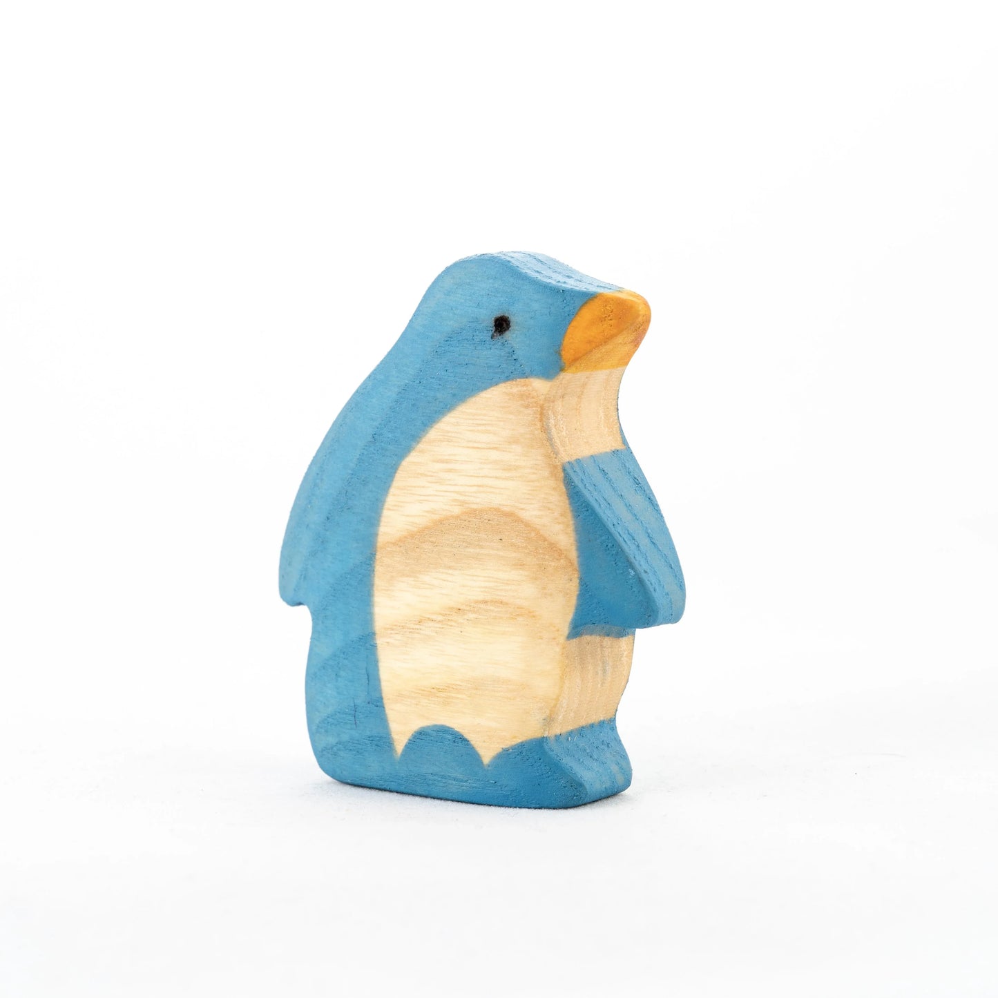 Wooden Arctic Animals Set Hand Painted Waldorf Toys - ToylandEU