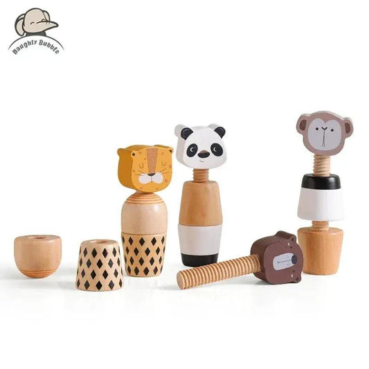  Wooden Baby Puzzle Toys Early Learning CE Certified -  ToylandEU™
