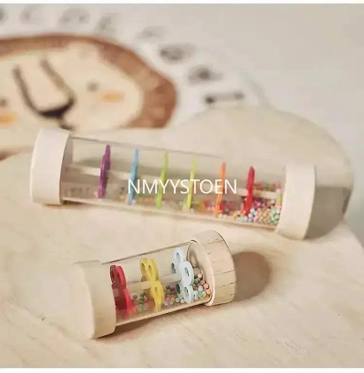  Wooden Baby Rain Sound Toy Educational Music Shaker CE -  ToylandEU™