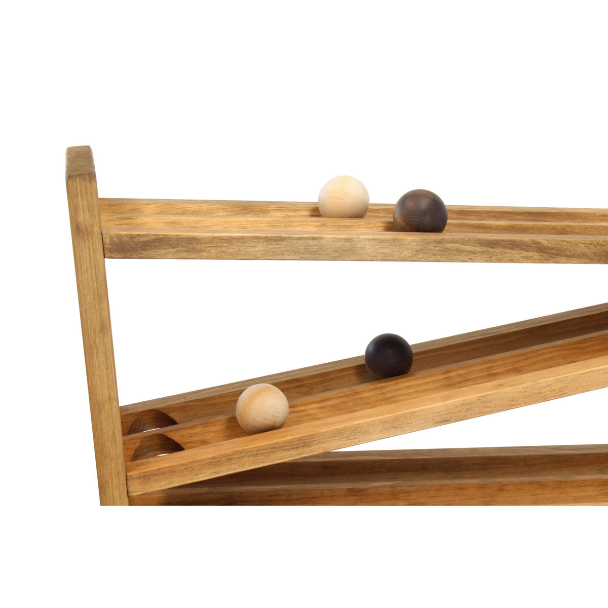 Wooden Ball Roller Racetrack Toy Amish Made Safer Quality