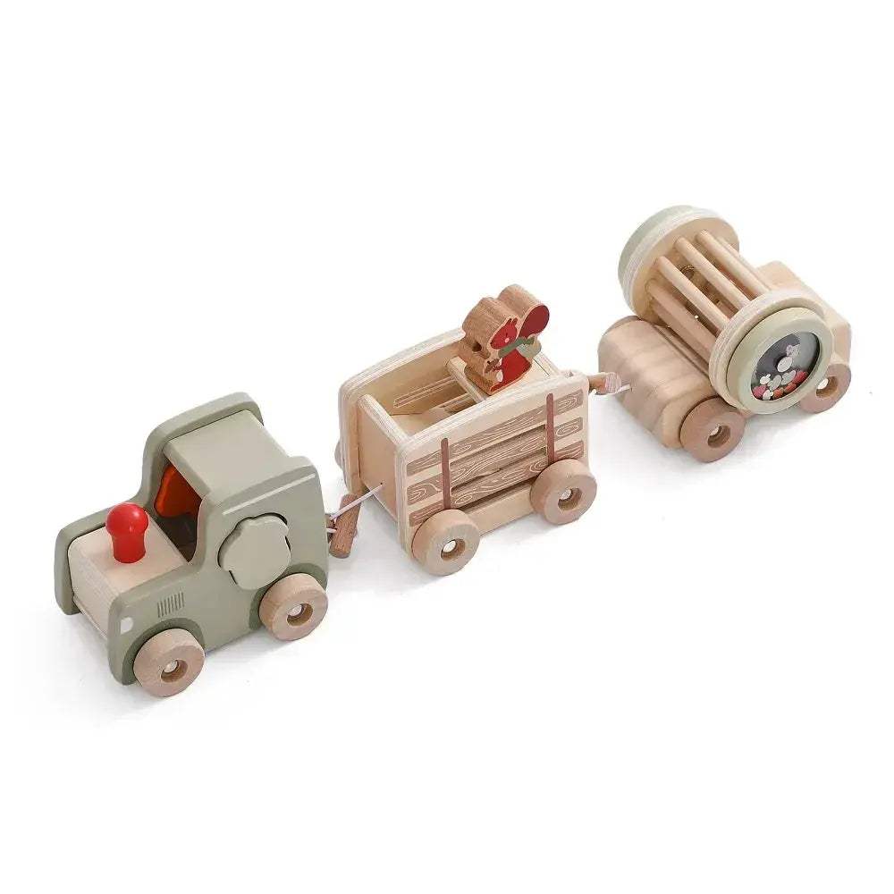 Wooden Bandstand Montessori Toy for Babies Learning Puzzle - ToylandEU