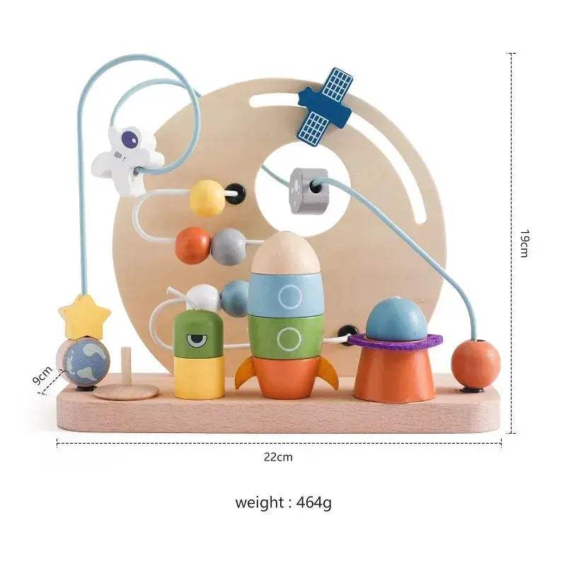 Wooden Bandstand Montessori Toy for Babies Learning Puzzle - ToylandEU