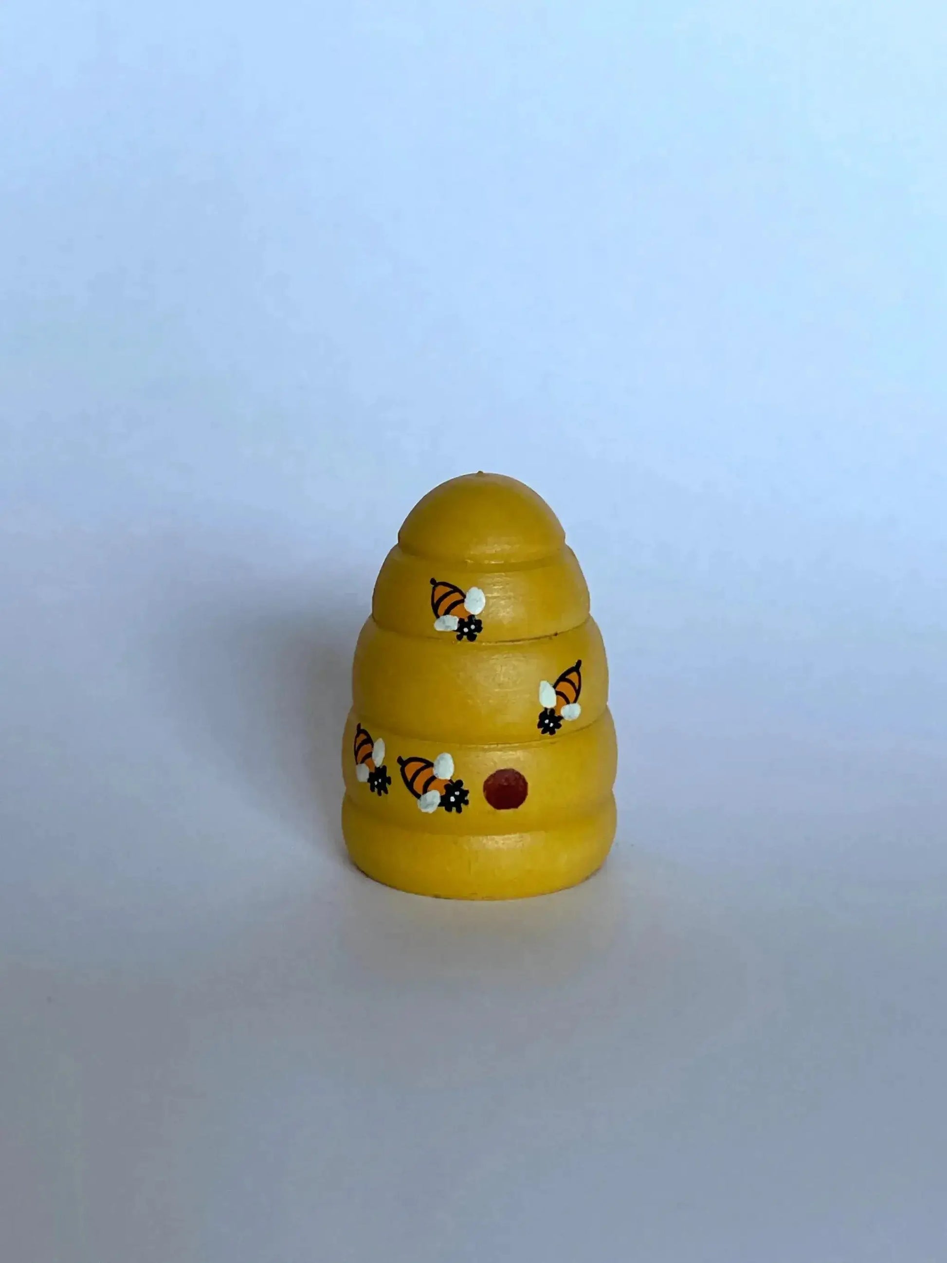 Wooden Beehive Figurine Toy for Imaginative Educational Play - ToylandEU