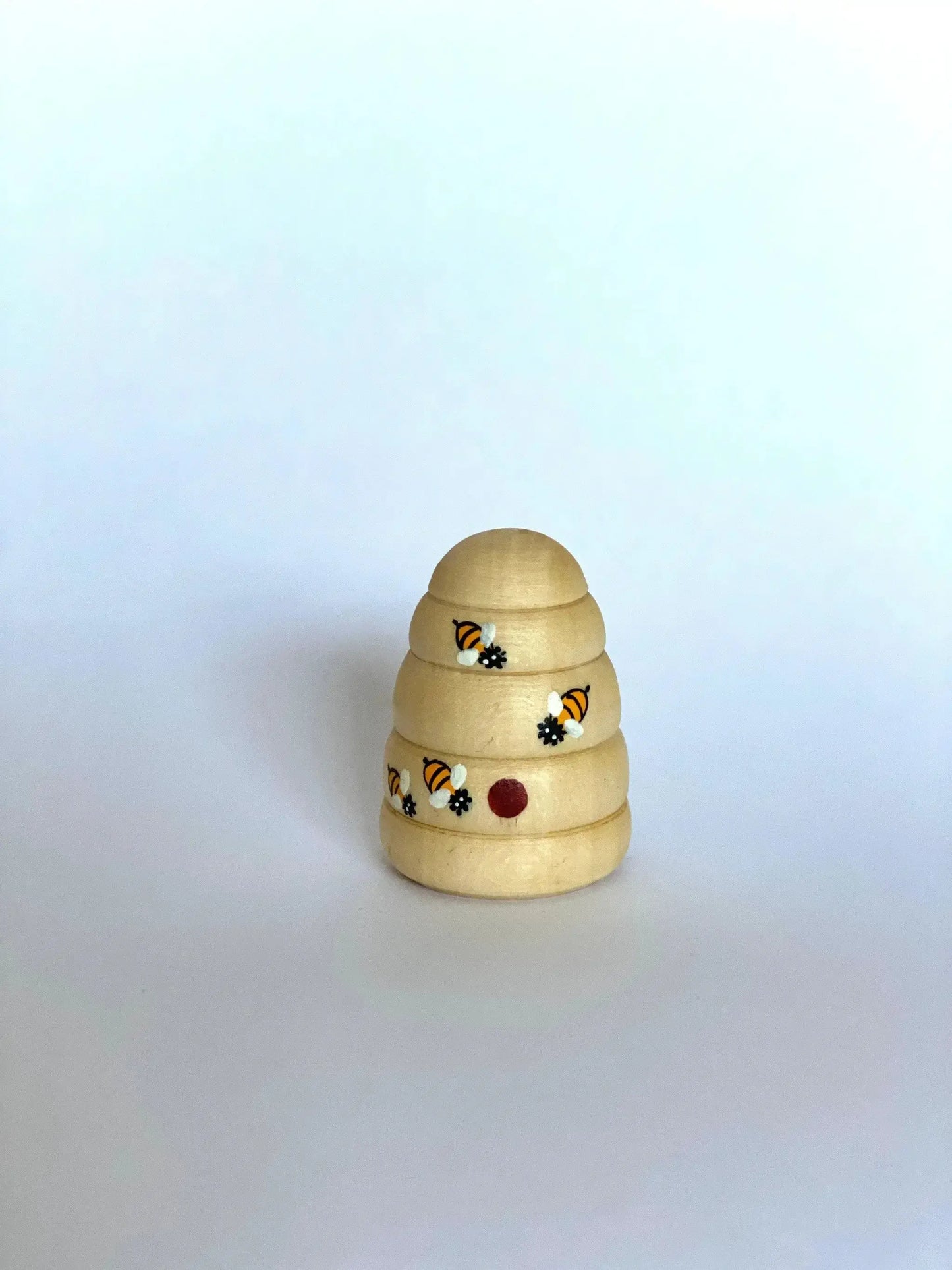 Wooden Beehive Figurine Toy for Imaginative Educational Play - ToylandEU
