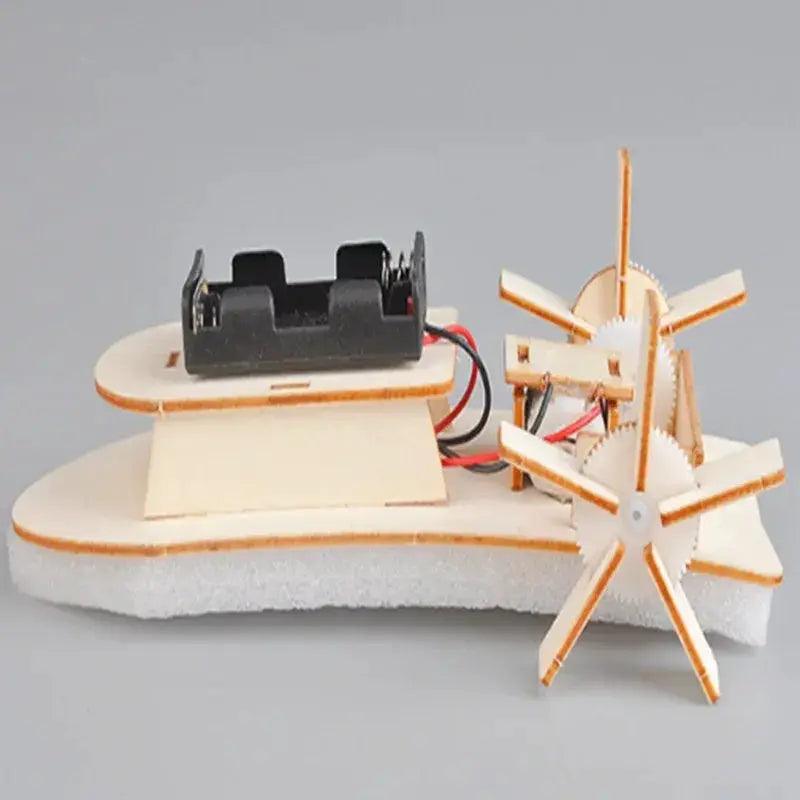 Wooden Boat Building Kit For Kids Educational STEM Safe -  ToylandEU™