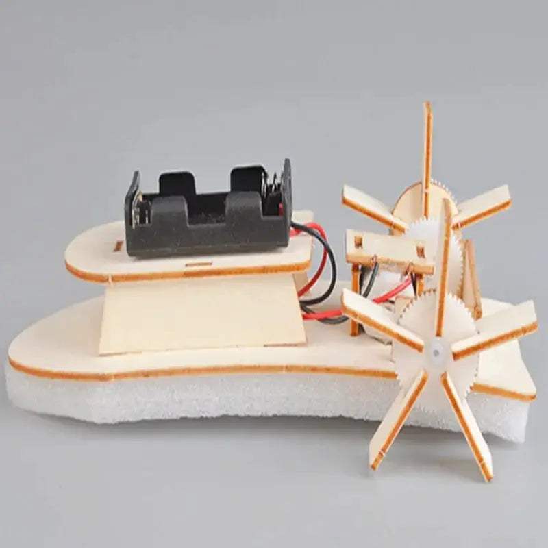 Wooden Boat Building Kit For Kids Educational STEM - ToylandEU