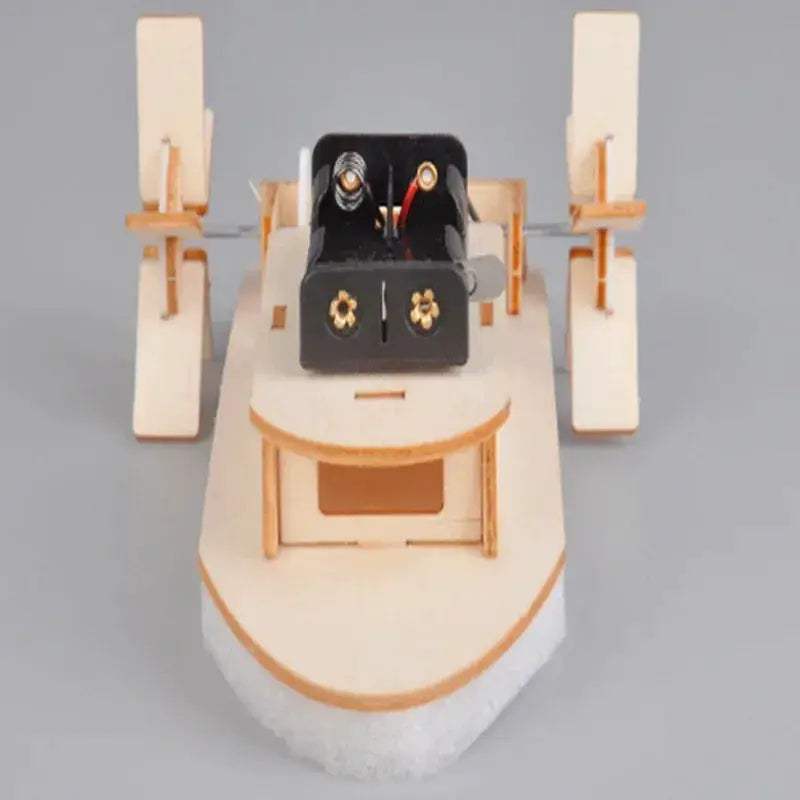 Wooden Boat Building Kit For Kids Educational STEM - ToylandEU