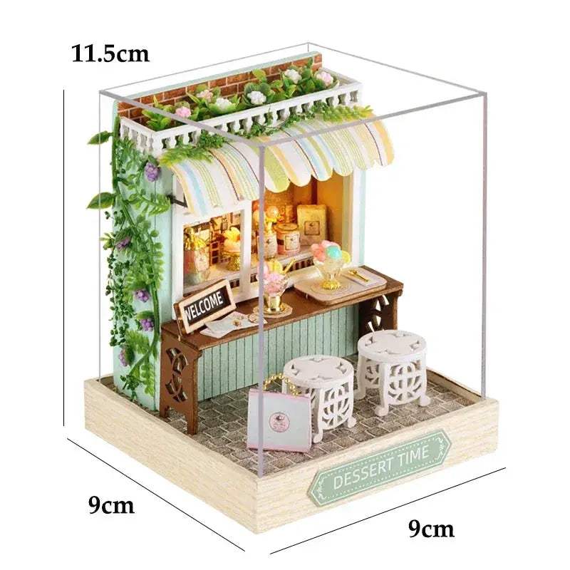 Wooden Book Nook Kit 3D Puzzle For Home Decor Gift - ToylandEU