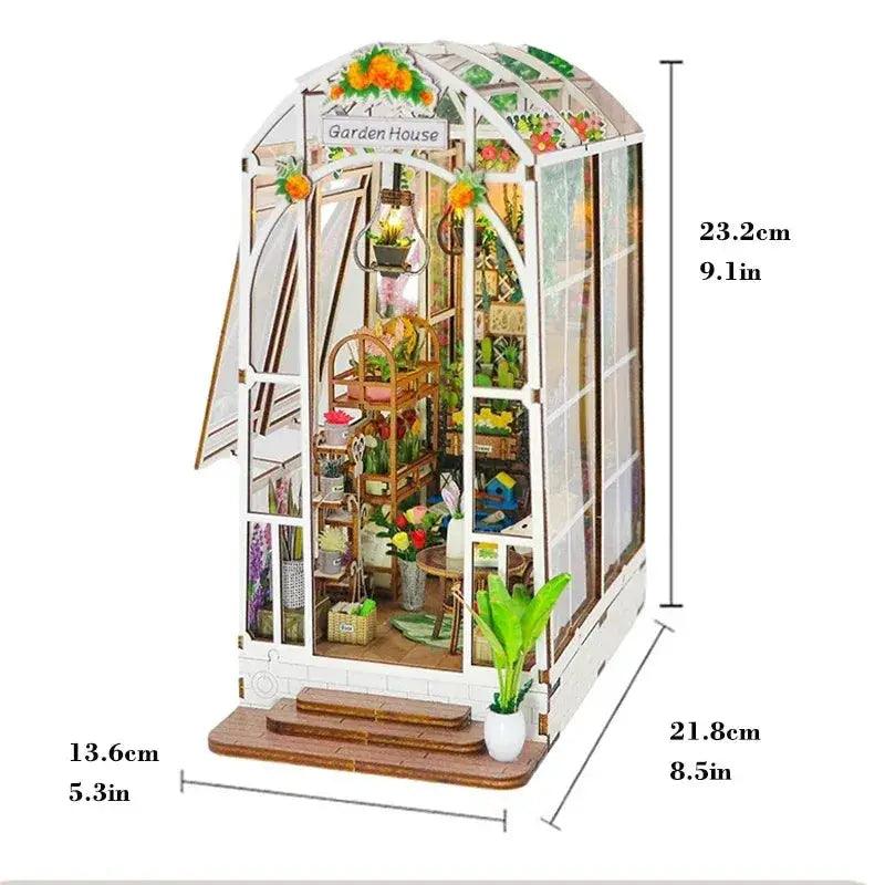  Wooden Book Nook Premium Diy Shelf Insert Dollhouses -  ToylandEU™