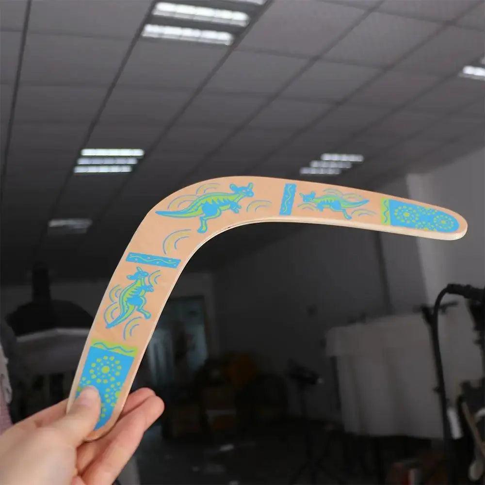  Wooden Boomerang Toy Durable Educational Flying Disc -  ToylandEU™