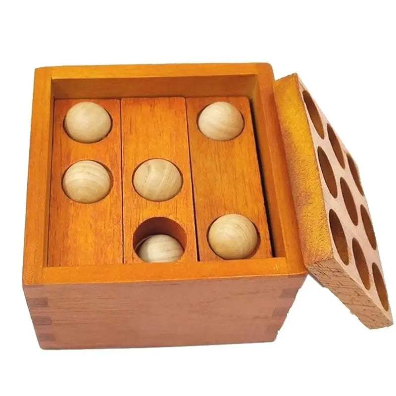 Difficult Wooden Brain Teaser Puzzles for Kids Children & Adults Thirty-six Stratagems LuBan IQ Test Toys Mind Challenge Games - ToylandEU