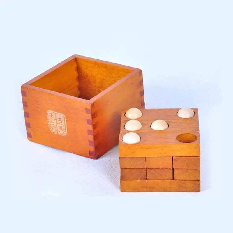 Difficult Wooden Brain Teaser Puzzles for Kids Children & Adults Thirty-six Stratagems LuBan IQ Test Toys Mind Challenge Games - ToylandEU