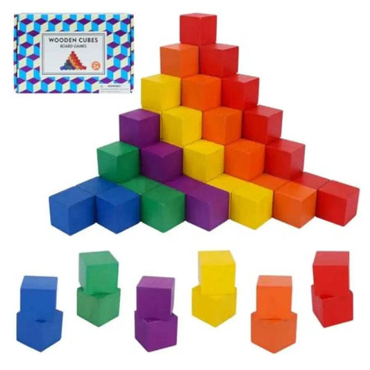  Wooden Building Blocks For STEM Sorting 108 Pack -  ToylandEU™