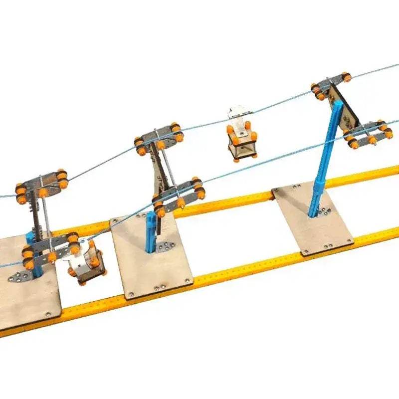 Wooden Cable Car STEM Kit For Kids Educational Fun - ToylandEU