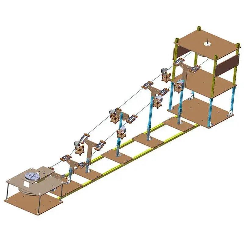  Wooden Cable Car STEM Kit For Kids Hands On Learning -  ToylandEU™